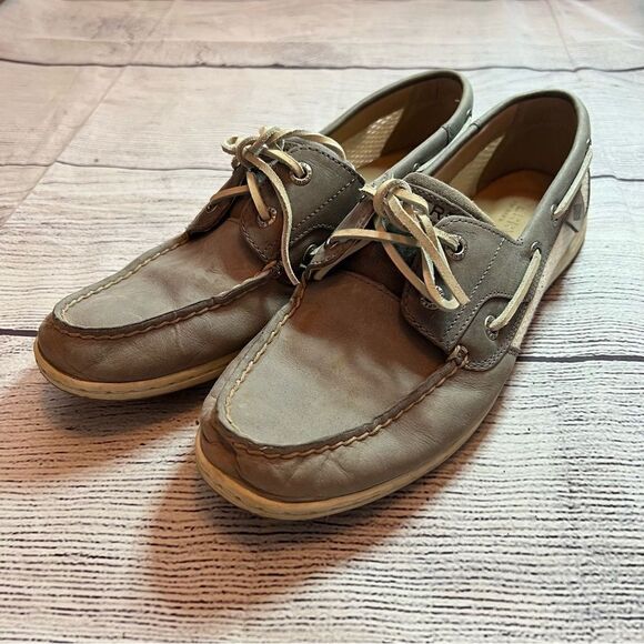 Sperry Women's Firefish Boat Shoe Grey size 7.5 - Picture 2 of 7